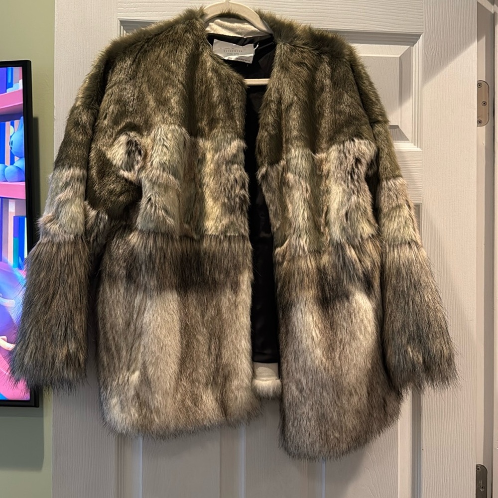 Faux Fur Zara Women Jacket